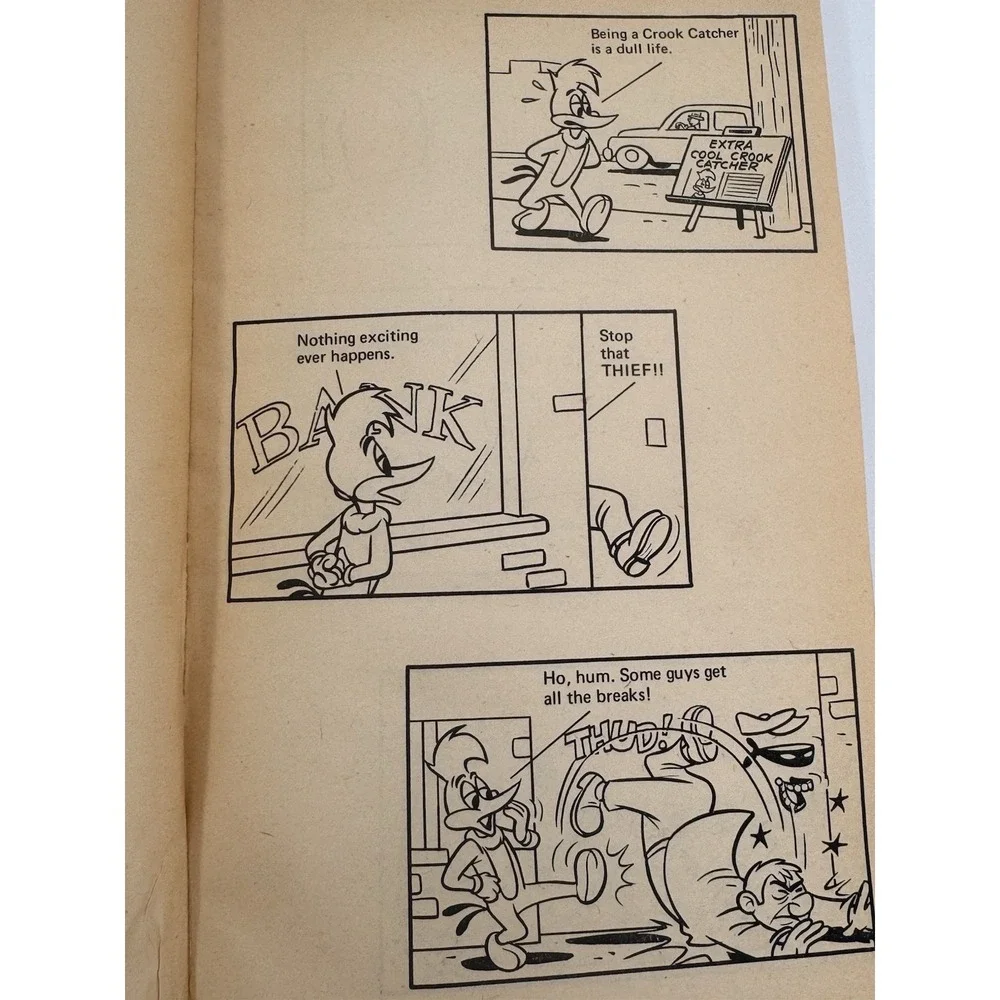 Woody Woodpecker Paperback 1971 Pendulum Press Walter Lantz Now Age Books‎